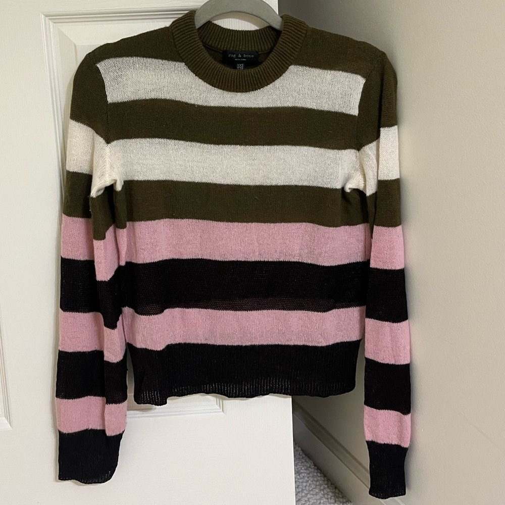 Rag and bone stripped sweater